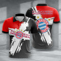 Bayern München Poloshirt Limitierte Edition Rot