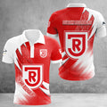 SSV Jahn Regensburg Poloshirt Sonderedition Weiß Rot