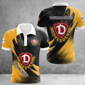 SG Dynamo Dresden Poloshirt Sonderedition Gelb Schwarz
