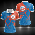 F.C. Hansa Rostock Poloshirt Diamant Design Rot Blau