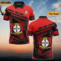 Bayer 04 Leverkusen Poloshirt mit individuellem Namen Neuauflage Vollflächig Bedruckt