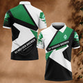 SV Werder Bremen Poloshirt Geometrisches Muster Vollflächig Bedruckt