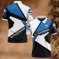 SC Paderborn 07 Poloshirt Geometrisches Muster Vollflächig Bedruckt