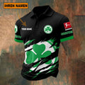 SpVgg Greuther Fürth Poloshirt Riss Design Neue Edition mit individuellem Namen