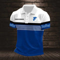 TSG 1899 Hoffenheim Poloshirt Streifen Design Neuer Stil mit individuellem Namen