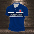 FC Heidenheim 1846 Poloshirt Neuer Stil Gestreift