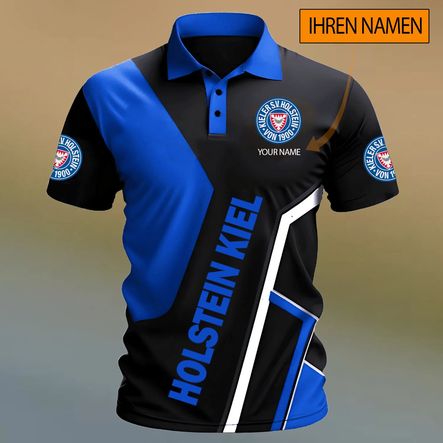 Holstein Kiel Poloshirt Sonderedition mit individuellem Namen