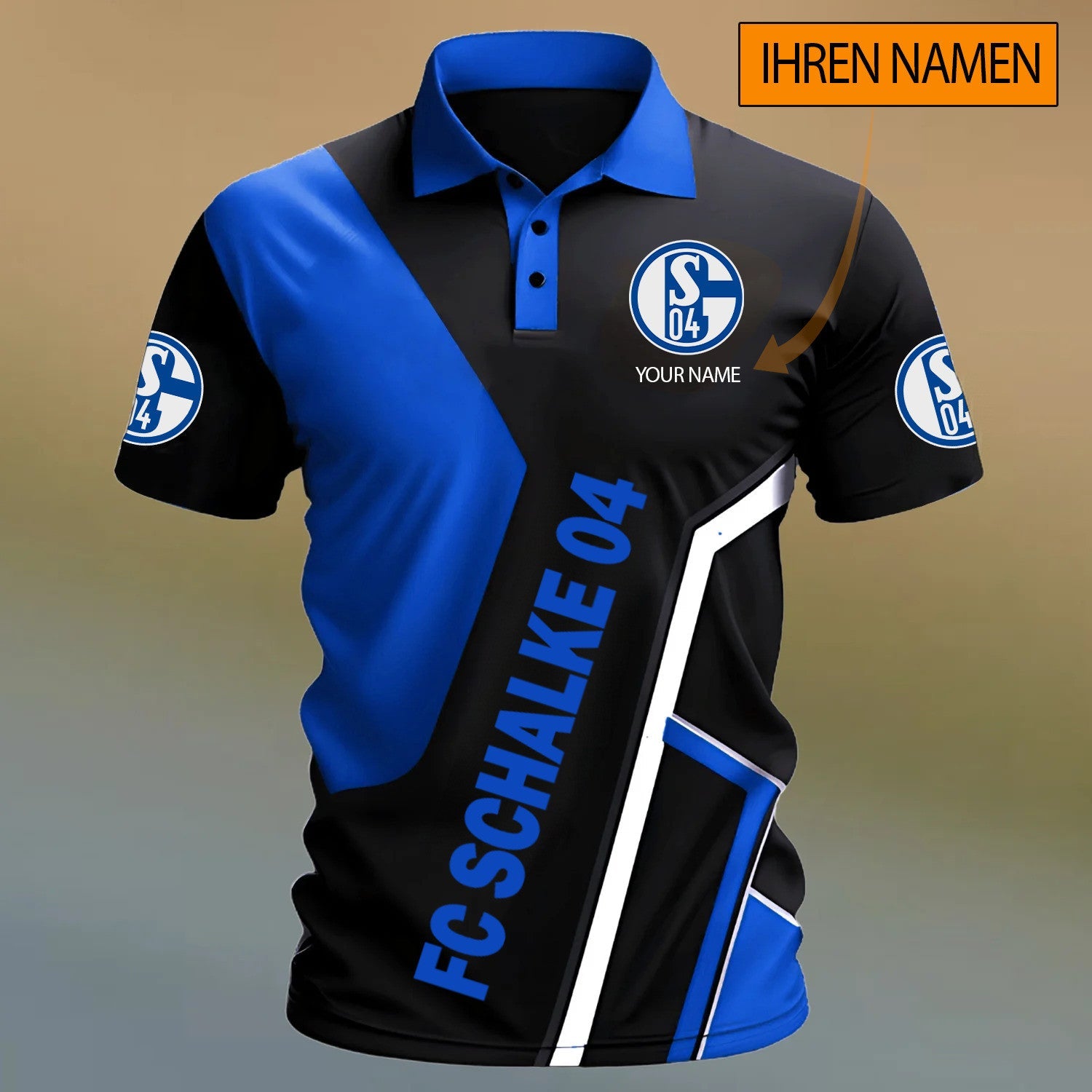 FC Schalke 04 Poloshirt Sonderedition mit Ihrem Namen
