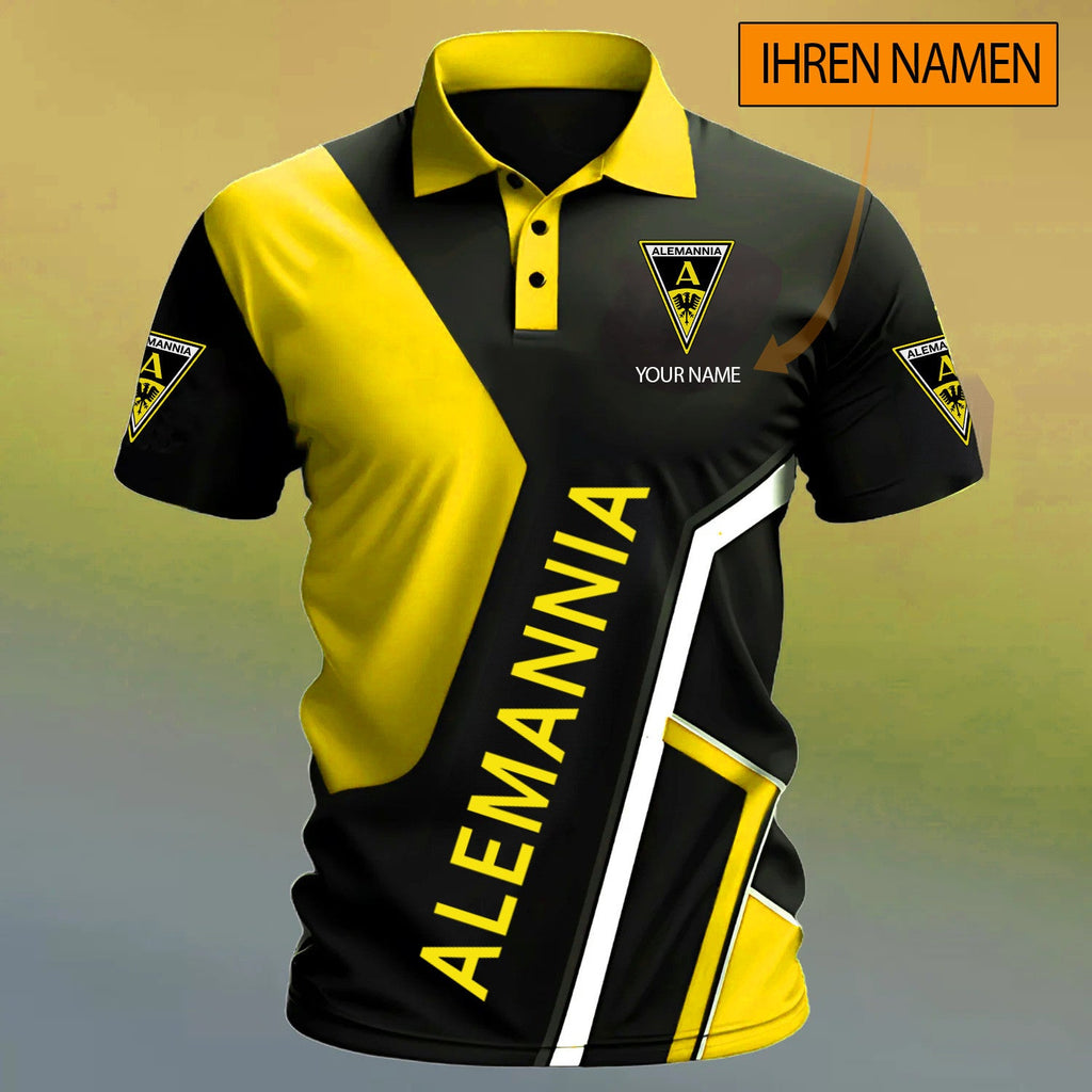 Alemannia Aachen Poloshirt Sonderedition mit individuellem Namen