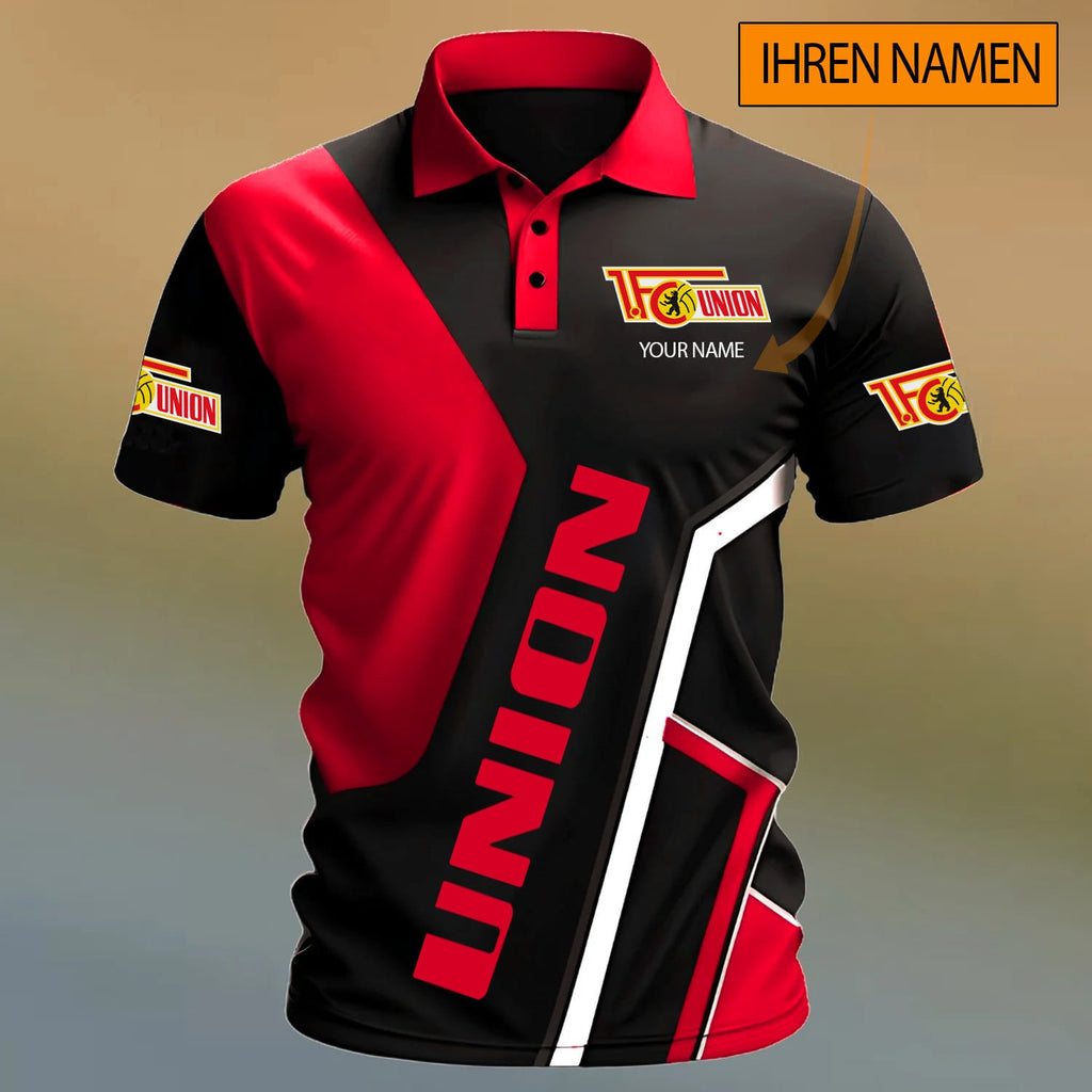 FC Union Berlin Poloshirt Sonderedition mit individuellem Namen