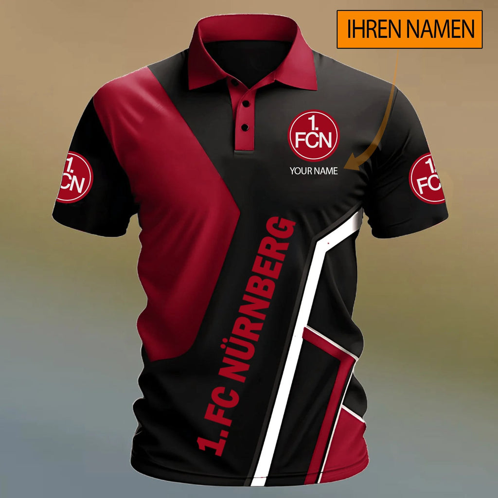 FC Nürnberg Poloshirt Sonderedition mit Ihrem Namen
