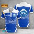 ThSV Eisenach Poloshirt Schallwellen Design mit individuellem Namen