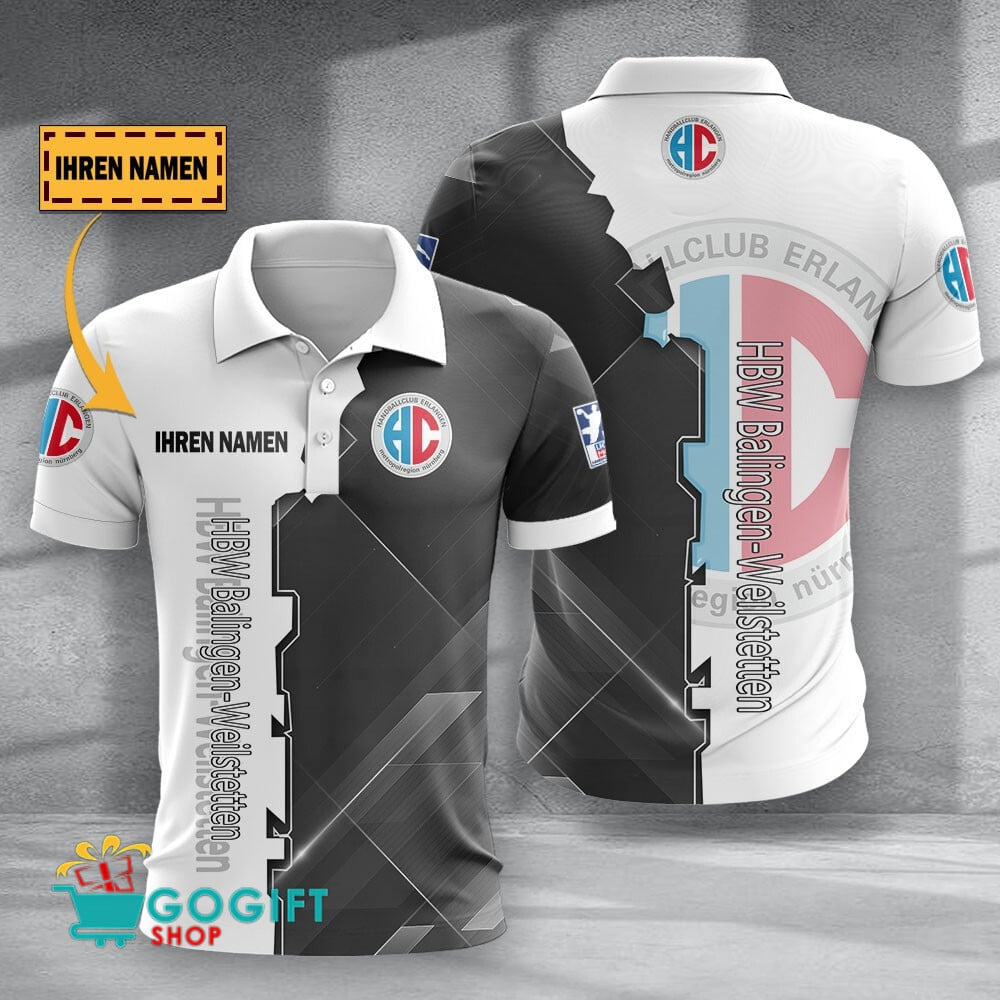 HC Erlangen Poloshirt Sonderedition mit individuellem Namen