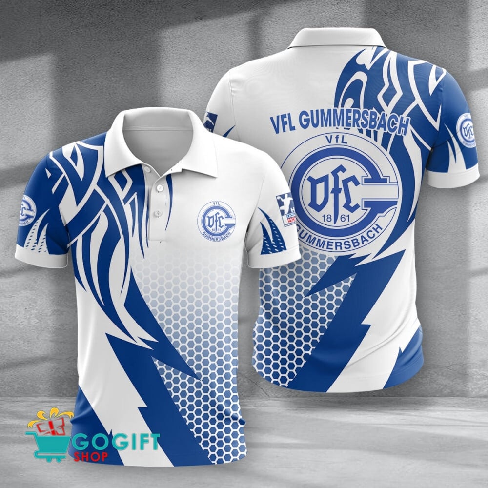 VfL Gummersbach Poloshirt Feuerpunkt Design mit individuellem Namen