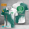 SC DHfK Leipzig Poloshirt Batik Design mit individuellem Namen