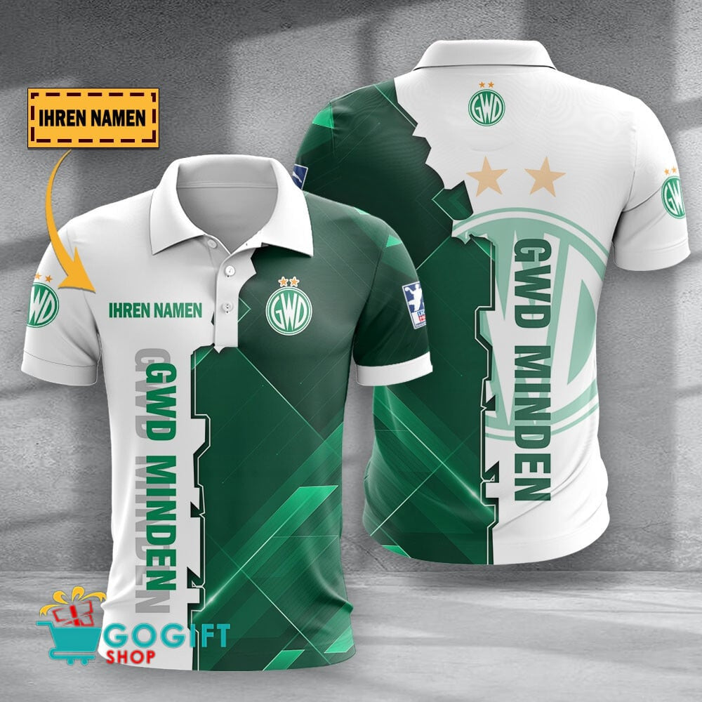 GWD Minden Poloshirt Sonderedition mit individuellem Namen