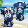 VfL Gummersbach Poloshirt Großes Logo im tropischen Stil
