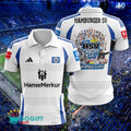 Hamburger SV Poloshirt AUFSTIEG 2025 Der HSV Ist Wieder Da V2