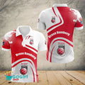 Brose Bamberg Poloshirt Schuppen Design mit individuellem Namen