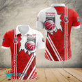 Brose Bamberg Poloshirt Durchbrich die Mauer Rot Weiß