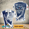 Straubing Tigers Poloshirt Schuppen Design mit individuellem Namen