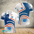 Syntainics MBC Poloshirt Schulter Farbspritzer Design Teamfarben