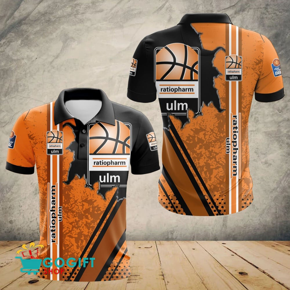 Ratiopharm Ulm Poloshirt Mauer Design