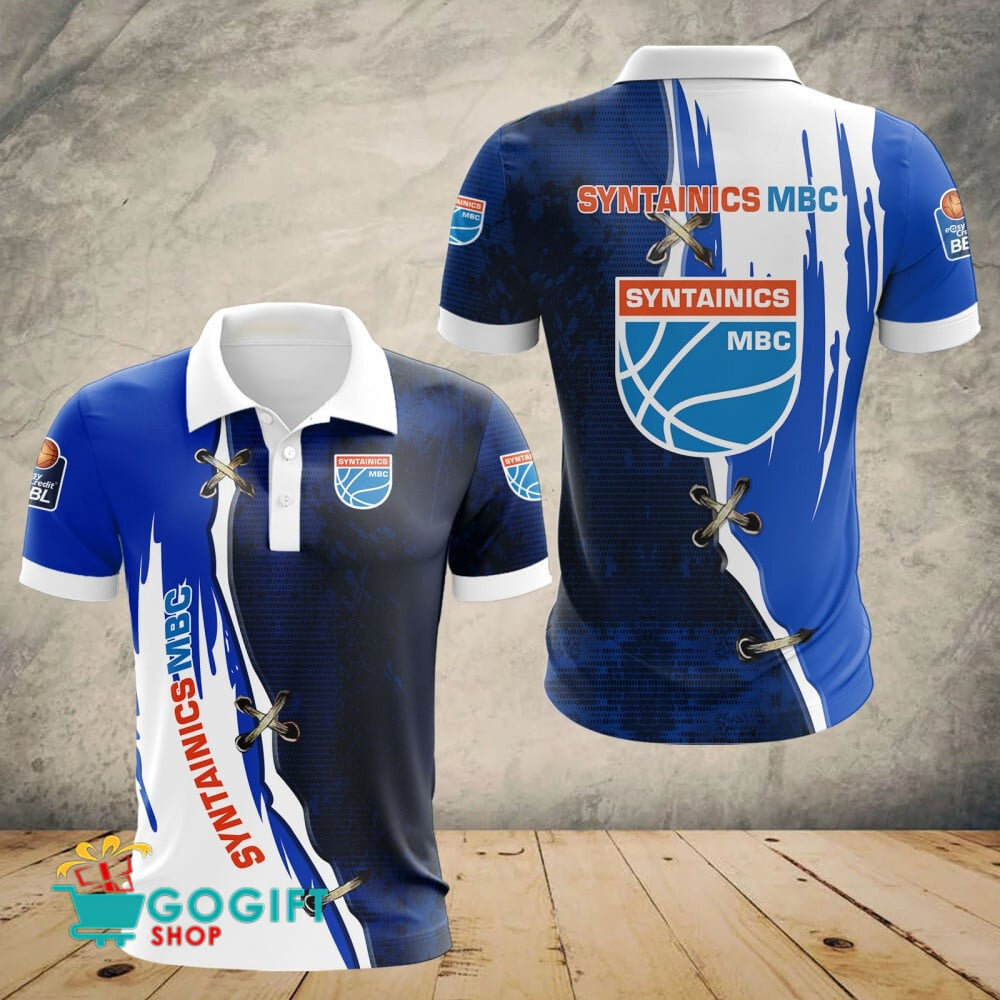 Syntainics MBC Poloshirt Patchwork Design Teamfarben