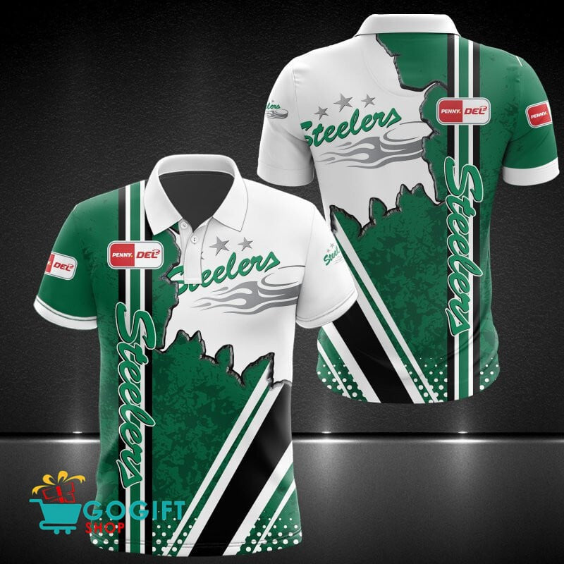 SC Bietigheim Steelers Poloshirt Mauer Design