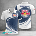EHC Red Bull München Poloshirt Wellen Punkt Design