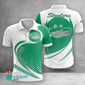 SC Bietigheim Steelers Poloshirt Wellenpunkt Design