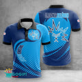 Dresdner Eislöwen Poloshirt Wellenpunkt Design