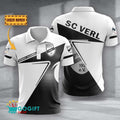 SC Verl Poloshirt Halbton Design mit individuellem Namen