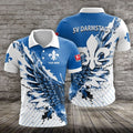 Arminia Bielefeld Poloshirt Vogelflügel Design mit individuellem Namen