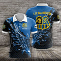 FC Saarbrücken Poloshirt Vogelflügel Design mit individuellem Namen