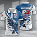 Heilbronner Falken Poloshirt Vogelflügel Design mit individuellem Namen
