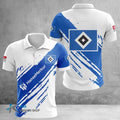 Hamburger SV Poloshirt Farbspritzer Design