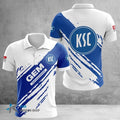Karlsruher SC Poloshirt Farbspritzer Design