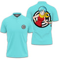 Bulma PoloShirts gestaltet im Anime Stil