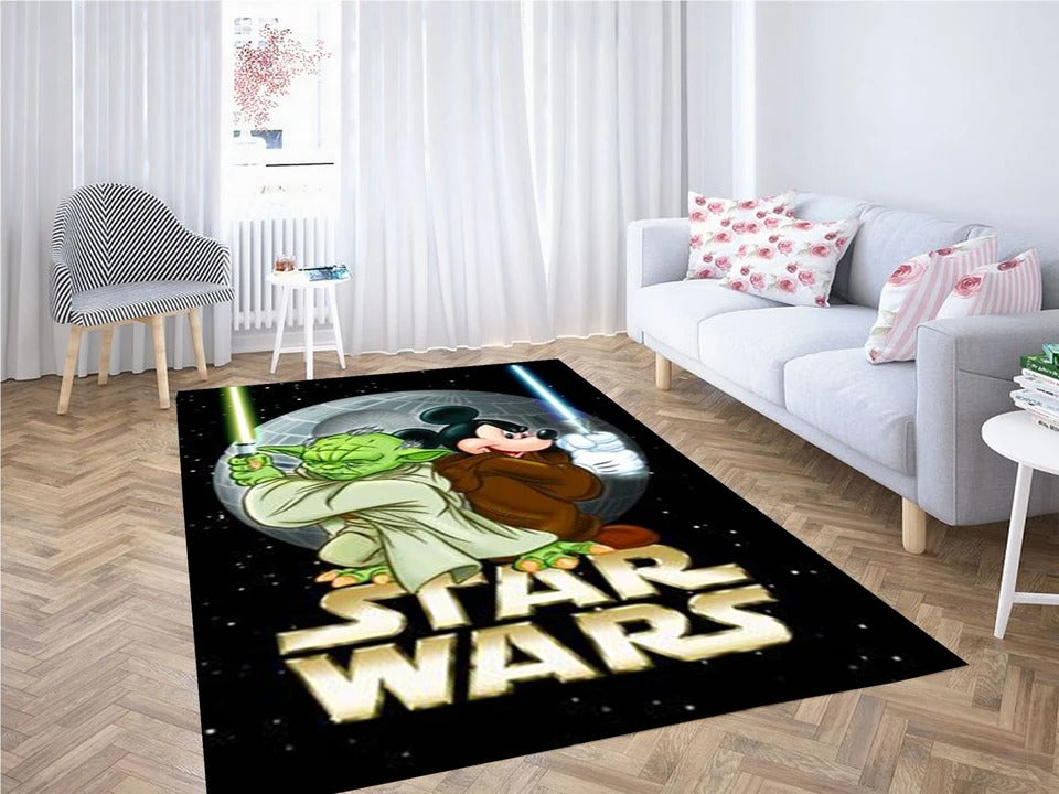 Disney vs Star Wars Teppiche