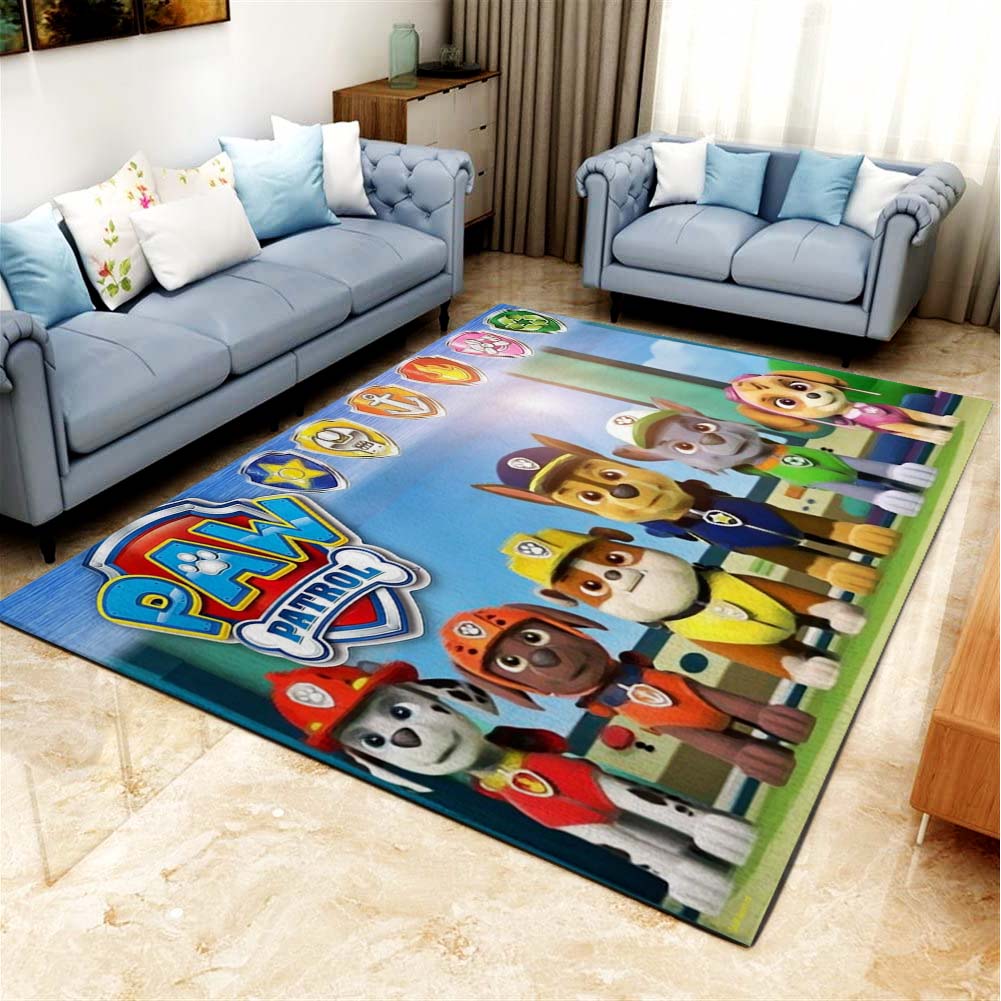 Paw Patrol Rug Room Teppich Sport Teppich Wohnzimmer Küchenteppich Teppichboden