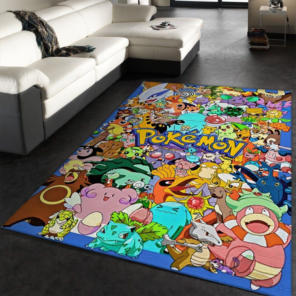 Pokemon Family Teppich
