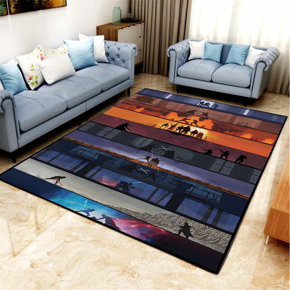 Star Wars Battle Teppich Wohnzimmer Küchenteppich Teppichboden