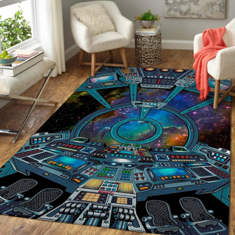 Star Wars Fans Art Millennium Falcon Teppiche